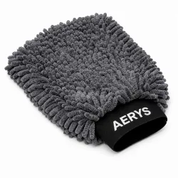 AERYS Chenille Microfiber Wash Mitt with 6 Month warrenty - Ultra Soft