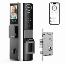 AERYS Smart Digital Waterproof Door Lock | 8-in-1 Access with Face ID, Palm