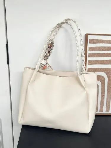 Image of aesthetic Women White Handbag