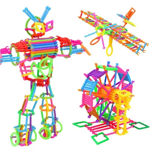 Image of AEXONIZ TOYS Stick Building Blocks Toy 200pcs