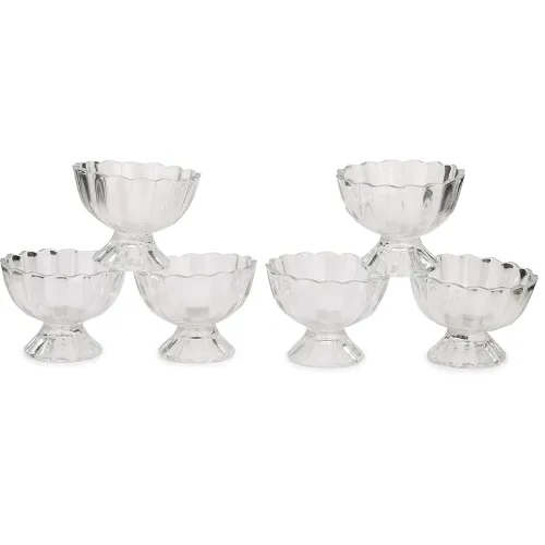 Image of Afast Serving Glass Bowl (Set Of 6) 200 Ml