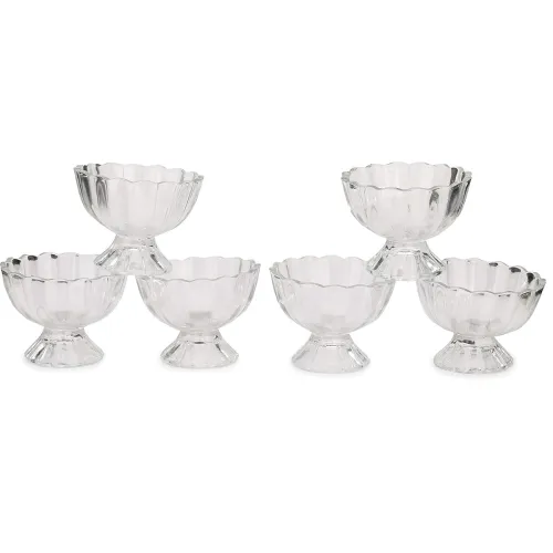 Image of Afast Serving Glass Bowl (Set of 6) 200 Ml