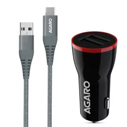 AGARO 18W Dual Port Car Charger