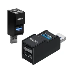 AGARO 3-Port USB 3.0 Data Hub