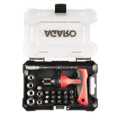 Image of AGARO Bit Set of Steel Professional Industrial Grade Screwdriver (Pack of 24)
