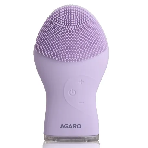 Image of AGARO CM2107 Sonic Facial Cleansing Massager, Soft Silicone Facial Cleansing Brush for Deep Cleansing, Skin Care, Gentle