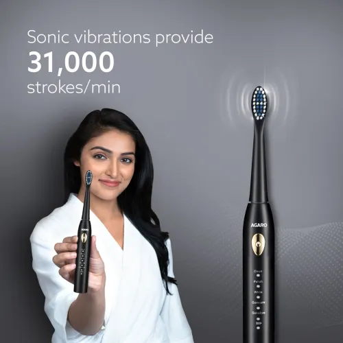 Image of AGARO Cosmic Lite Sonic Electric Toothbrush
