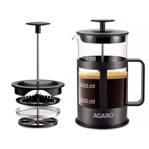 Image of AGARO Delite French Press Coffee And Tea Maker