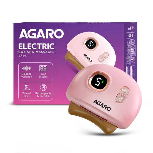 Image of AGARO Electric Gua Sha Massager blends traditional skin care