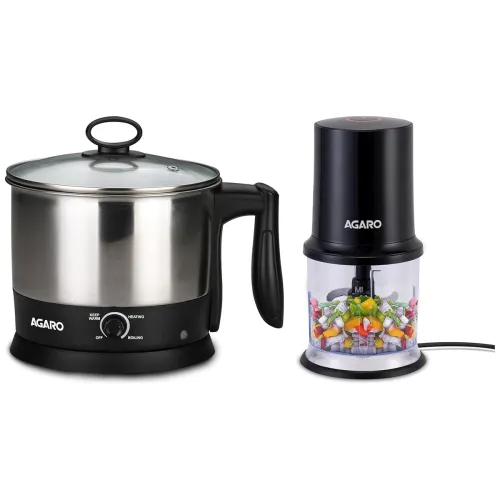 Image of AGARO Elegant Electric 400W Vegetable Chopper, 500 Ml 