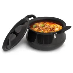 AGARO ELITE HARD ANODISED 3.5L HANDI COOKING POT WITH LID