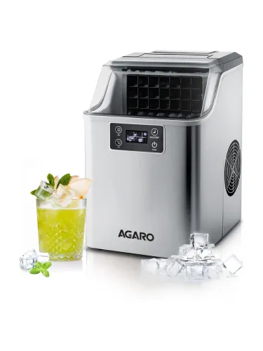 Image of AGARO Galaxy Ice Maker, Compact Ice Maker, 3.2L water Tank, Cube ice