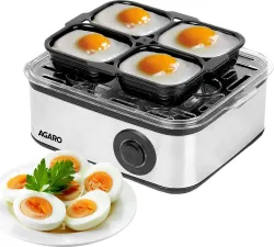 AGARO Grand 500 Watts 2-in-1 Egg Boiler and Poacher