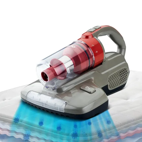 Image of AGARO Grand Bed Vacuum Cleaner, Mite Remover, Cyclonic Technology for Dust Collection, UV Light Sterilization, 12kPa Suc