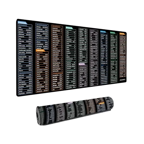 Image of AGARO Keyboard Shortcut Deskmat