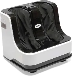 AGARO 33159 33159 Leg for Foot, Calf & Leg, with Rolling & Kneading Functions Massager (Black, White)