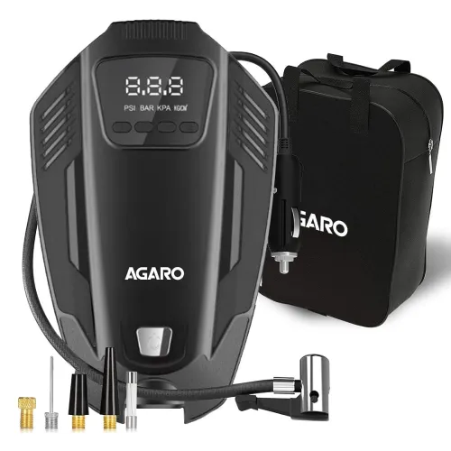 Image of AGARO Primo High Power Digital Tyre Inflator for Car