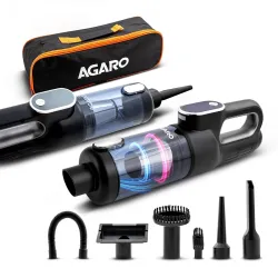 AGARO Rechargeable Car Vacuum Cleaner with Blower & HEPA Filter