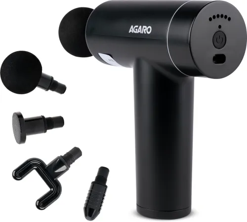 Image of AGARO Regal 6 Speed Rechargeable Gun Massager 