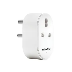 AGARO Regency 16A Wi-Fi Smart Plug with Energy Monitoring & App Control, Compatible with Alexa & Google Assistant, Voice