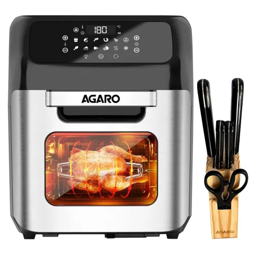 Image of AGARO REGENCY 12L AIR FRYER GALAXY 6PCS KNIFE SET
