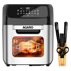 AGARO REGENCY 12L AIR FRYER GALAXY 6PCS KNIFE SET