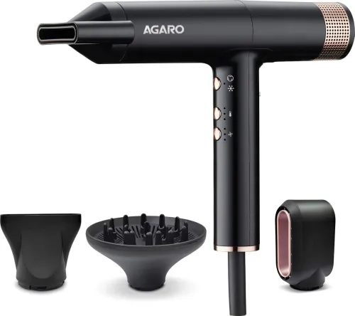 Image of AGARO Royal BLDC Hair Dryer – 2000W, Black