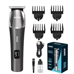 AGARO Royal Cordless Beard Trimmer Silver