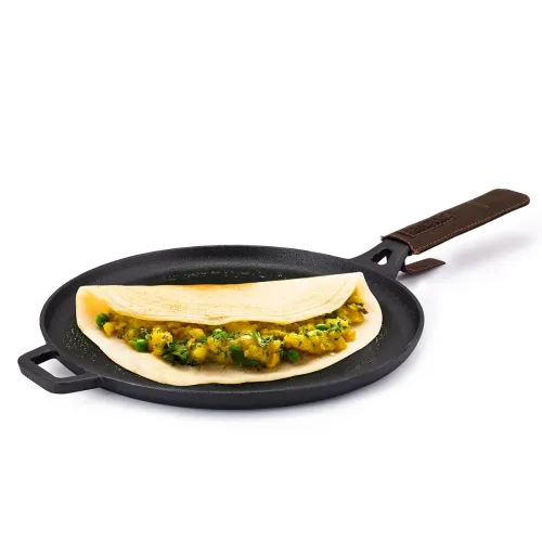 Image of AGARO Royal Pre Seasoned Cast Iron Tawa
