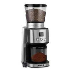 AGARO Stainless Steel Supreme Conical Burr Coffee Grinder
