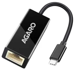 AGARO Type C to Ethernet Adapter RJ45