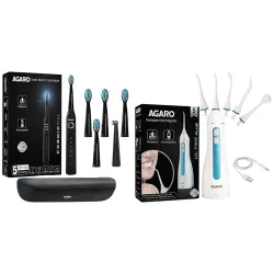 AGARO Ultra Plus Dental Flosser & Sonic Toothbrush
