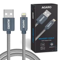 AGARO USBA to Lightning 1.2M Cable