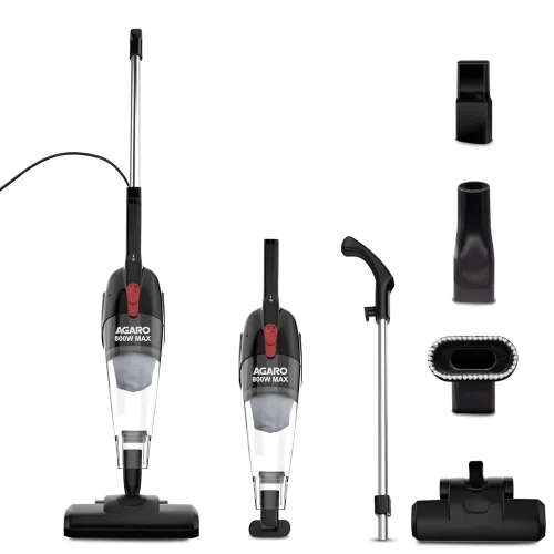 Image of AGARO Regal Plus 2-in-1 Upright & Handheld Vacuum Cleaner (800W)