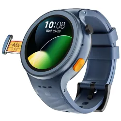 AGEasy Protec Fall Detection Smartwatch for Seniors with 4G LTE Calling, SOS Button for Emergencies, 1.28” AMOLED Display, IP68 Water Resistance, Pill Reminder & One Full Day Battery Life (R...