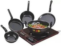 AGGOO Yuva Non-Stick Cookware Set 5-Piece