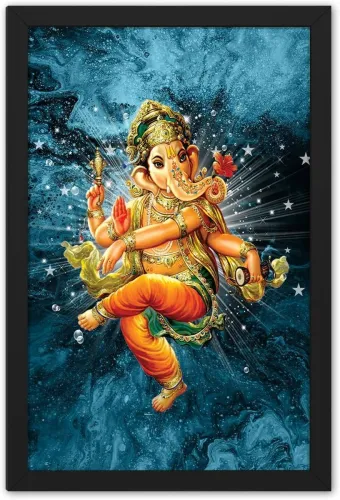 Image of AG Pro Comfort Dancing Ganesh Ji Painting