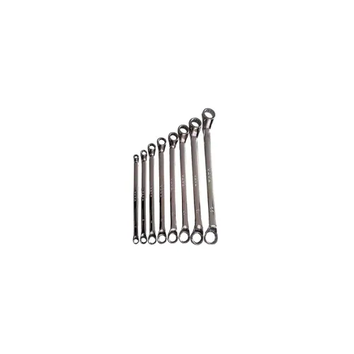 Image of AGRICO Tata Double Open End Spanner Set (Silver Matt, Set of 8)
