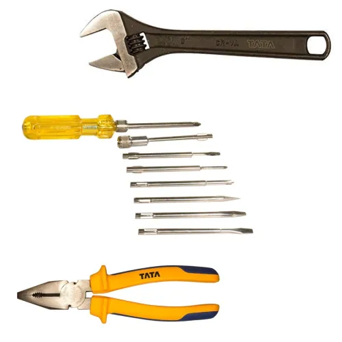 Image of AGRICO Tata Universal Tool Kit (Wrench + 8 Screw Driver Blades + Plier)
