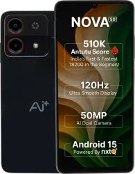 Ai+ Nova 5G (Black, 128 GB) (6 GB RAM)