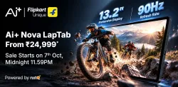 Ai+ Nova Laptap From ₹24,999 on Flipkart Big Billion Days Sale