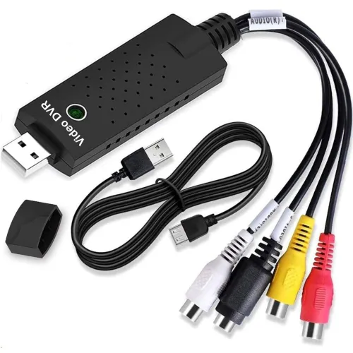 Image of AIFUSI Audio Video Converter 2.0 USB VHS to Digital Converter Video Capture Card VCR TV
