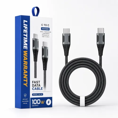 Image of ohonesty Type C to Type C Cable 100W Fast Charging with [Lifetime warrenty] 3M Long Type C Cable, 5A Power Delivery, 480