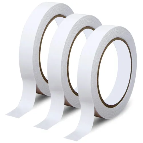 Image of AIPL Double Sided Tape 0.6\' Inch X 30 Meter Double Coated Multipurpose Tissue Tape