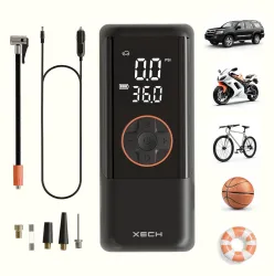 xech Corded Cordless InflatorAir Pump for Car