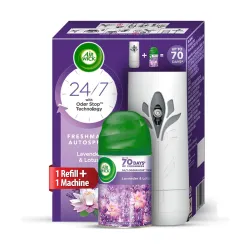 Air Wick 250 ml - Lavender & Lotus Refill + Automatic Spray