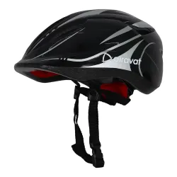 Airavat Kids Cycling Helmet, 7505 Kids Bike Helmet Adjustable Safety Lightweight Children Bicycle Helmet for Kids Skating Cycling Scooter Boys and Girls Bicycle Helmets (Black)