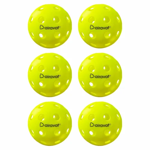 Image of AIRAVAT Outdoor Pickleball Balls (Pack of 6)
