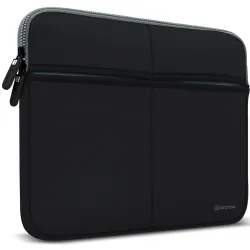 AirCase Premium 13.3 Laptop Sleeve – Water-Resistant, Padded, Black