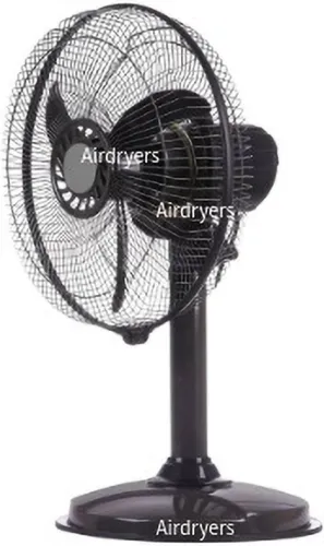 Image of Airdryers 12" Mini Pedestal Fan – Black